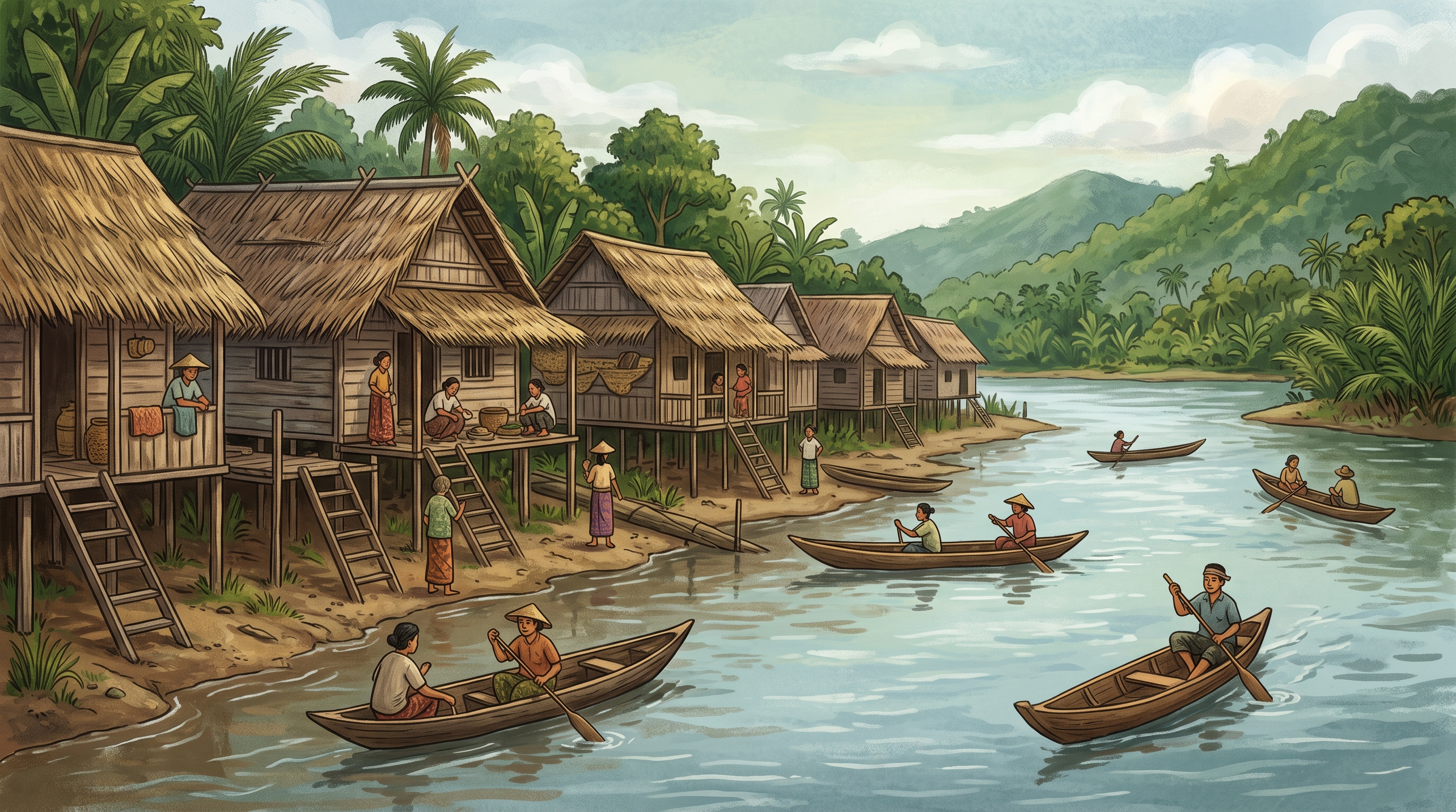 Asal mula kampung Sei Bebanir Bangun